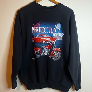 Vintage motorcycle sweatshirt
